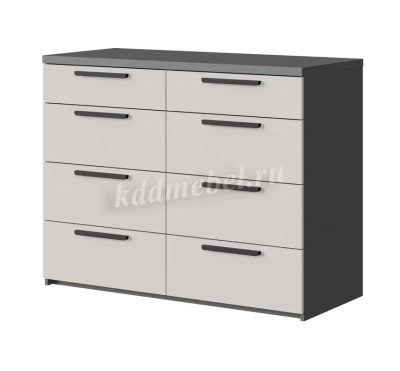 Комод Мята 1.2 (Графит/Кашемир)