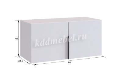 Антресоль 2дв. Баско L800 (Графит)