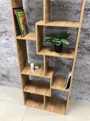 Стеллаж Матрица (Дуб крафт золотой)