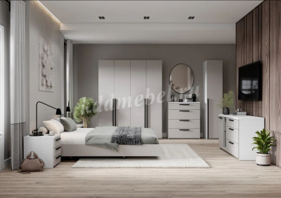 Комод Мята 0.8 (Белый/Кашемир)