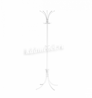Вешалка напольная разборная Корона (Белый)