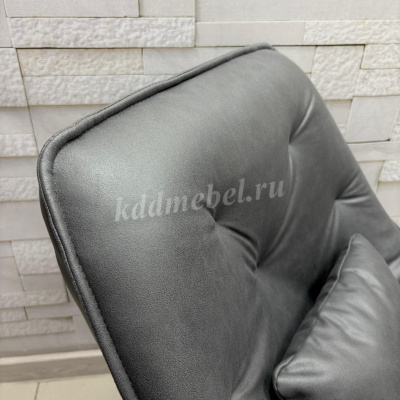 Кресло вращающееся KJ-066 (Темно серый/Ткань ZW-066-14/Черный)