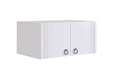 Антресоль Ева  двухдверная 116.01 (Белое дерево/Белый матовый)