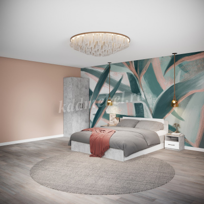 Комод 2д. Чикаго (Ателье светлый)