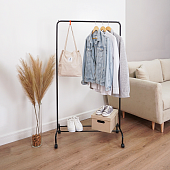 Вешалка гардеробная Радуга-2 (Черный)