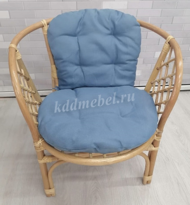 Кресло Bahama (Ротанг №4, ткань Matador 20)