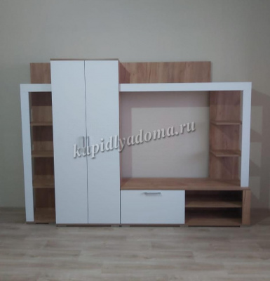 Гостиная Невада (Крафт золотой/Софт Вайт)