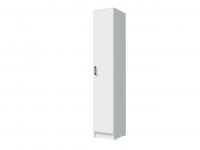 Шкаф Соло Белый гладкий бел. фон