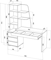 Стол Пифагор вот_кашемир (размеры) Стол Пифагор вот_кашемир (размеры)