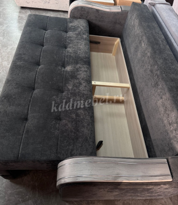 Диван-кровать Квадро с полоской (2 кат)