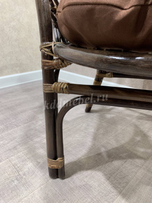 Кресло Bahama (Ротанг №7, ткань Matador 010)