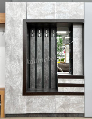 Прихожая Лайф (Бетон темный/Бетон светлый)