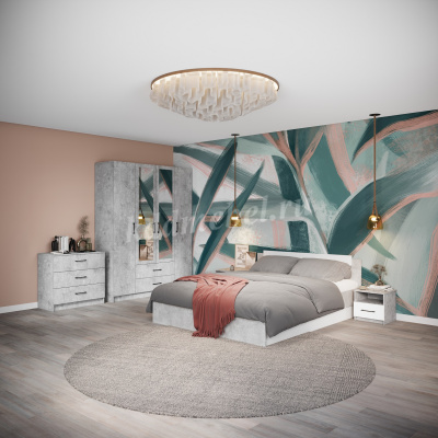 Комод Чикаго 4ящ (Ателье светлый)