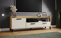 Тумба ТВ Парус-8 (Крафт золотой/Кашемир)