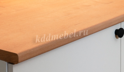 Кухня Ева 1,0 (Белый шагрень)