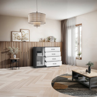 Комод 1д4ящ антрацит_белый_5