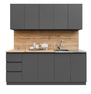 Кухня Лето 2.0 (Графит)