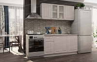 Кухня Хозяюшка 1500 б/м, б/с (Мускат)