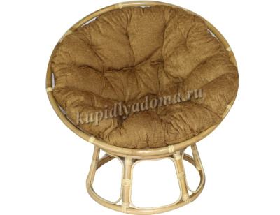 Кресло RJG-Papasan (Ротанг №4, ткань Mulan 152)