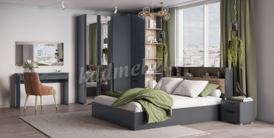 Стол макияжный Люмьер (Графит)